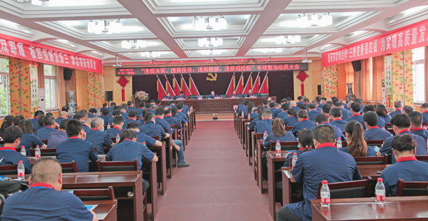 公司召開“違規決策、違規投資、違規擔保、違規招投標”專項整治動員大會