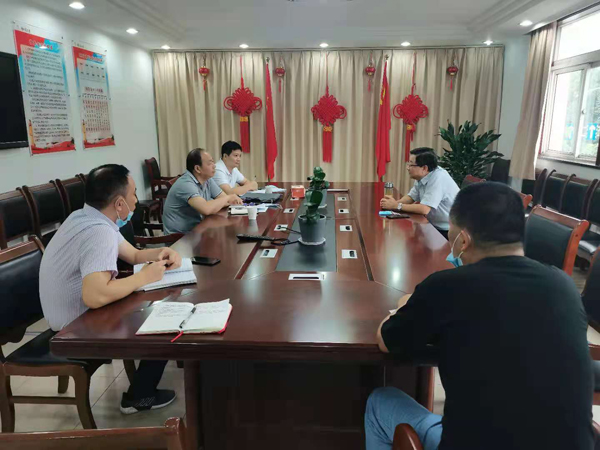 集團疫情防控辦公室到公司調(diào)研 集團疫情防控辦公室到公司調(diào)研